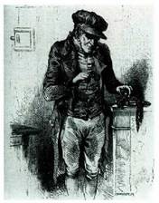 Gosbeck lukuraria, �Comedie Humaine�-rako irudia.<br><br>